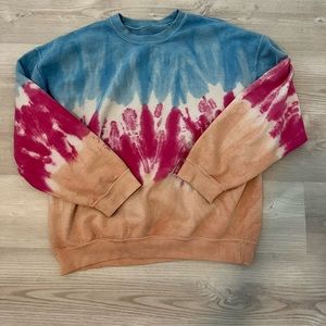 tie dye crew neck from urban outfitters